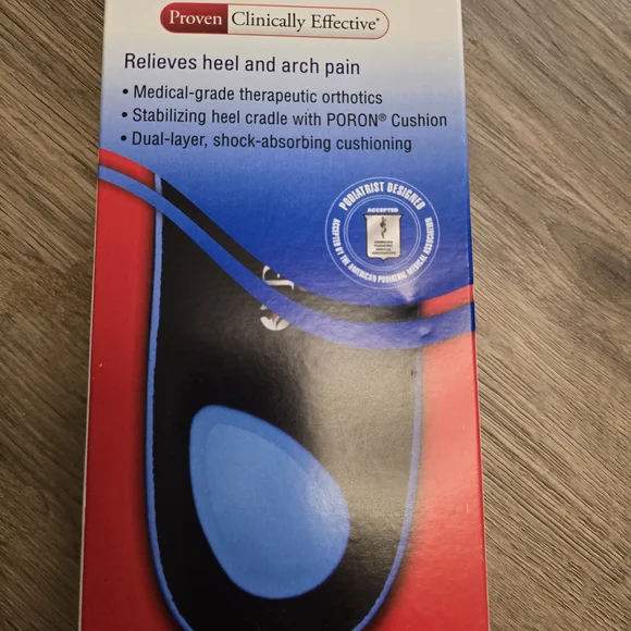 ProTech Full Length Orthotic Supports - Black and Blue - Picture 2 of 9